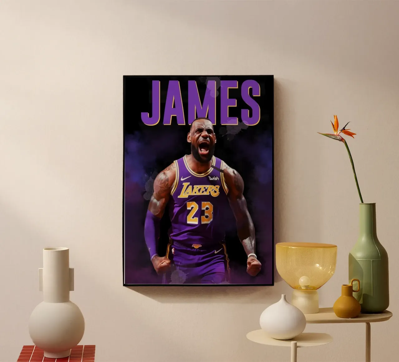 Lebron James plexiglass da Lembayung art