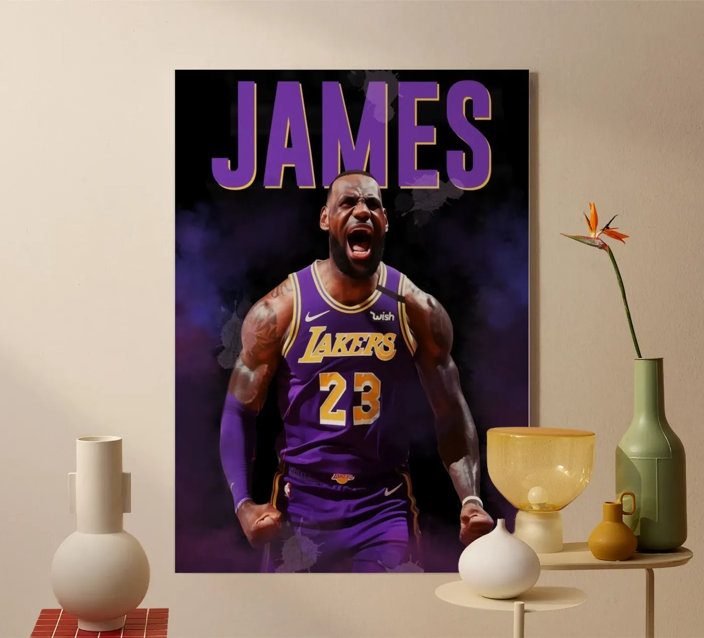 Lebron James plexiglass da Lembayung art