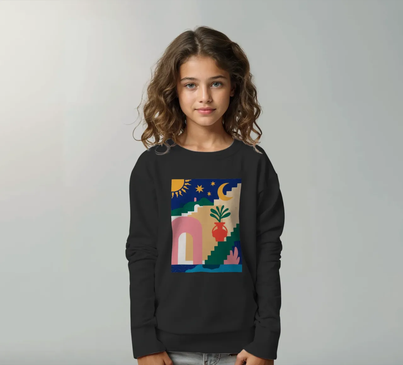 Scala celeste Boho felpa bambino da Dream Gesso