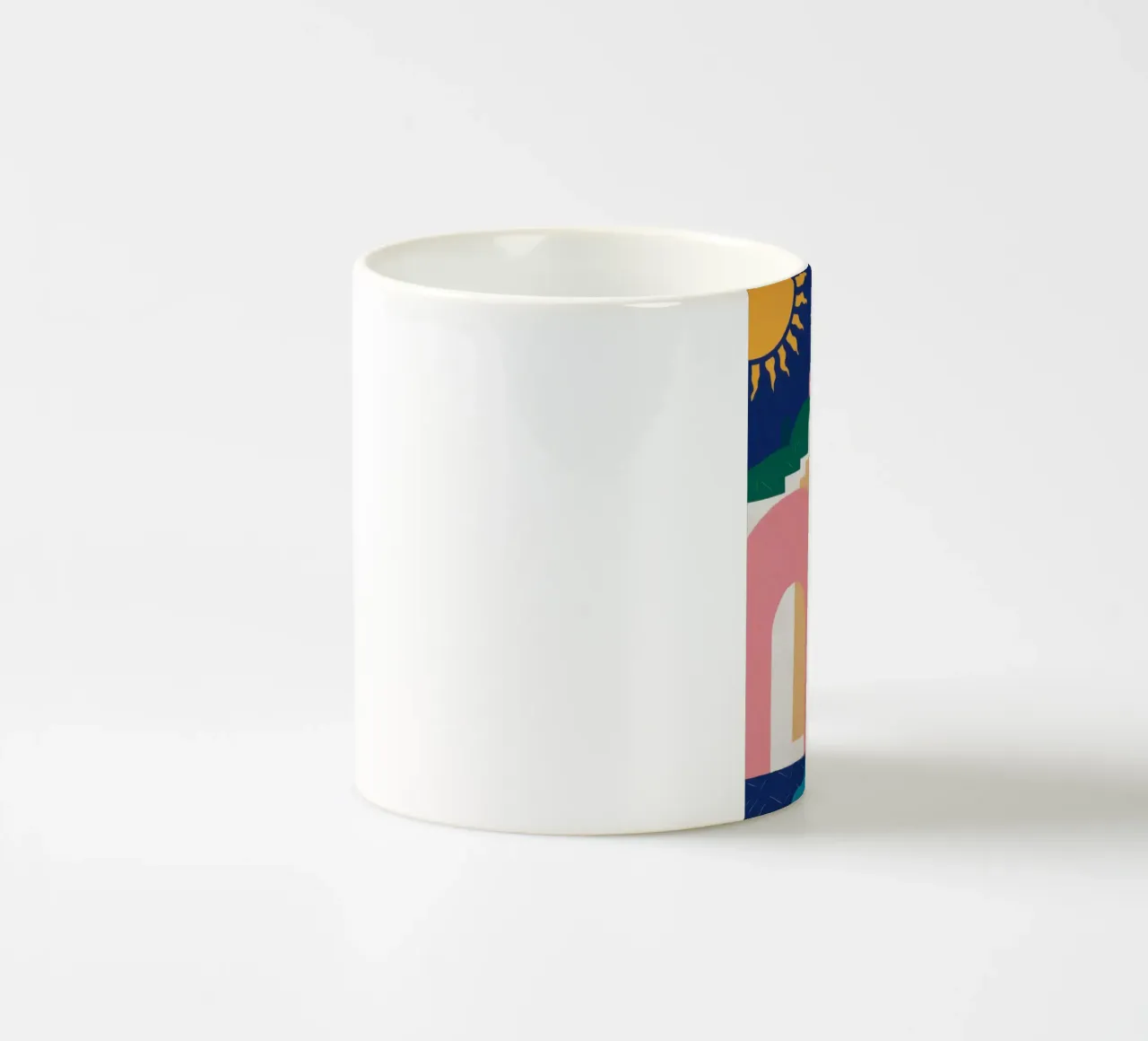 Scala celeste Boho tazza in ceramica da Dream Gesso