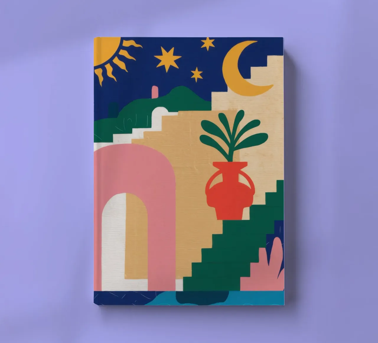 Scala celeste Boho diario da Dream Gesso