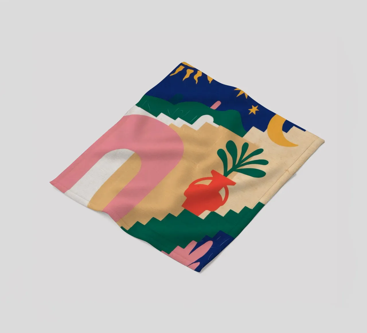 Scala celeste Boho coperta in pile da Dream Gesso