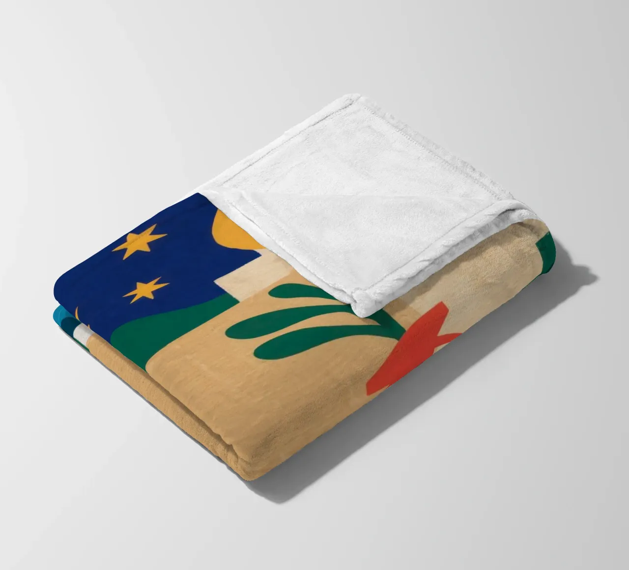 Scala celeste Boho coperta in pile da Dream Gesso