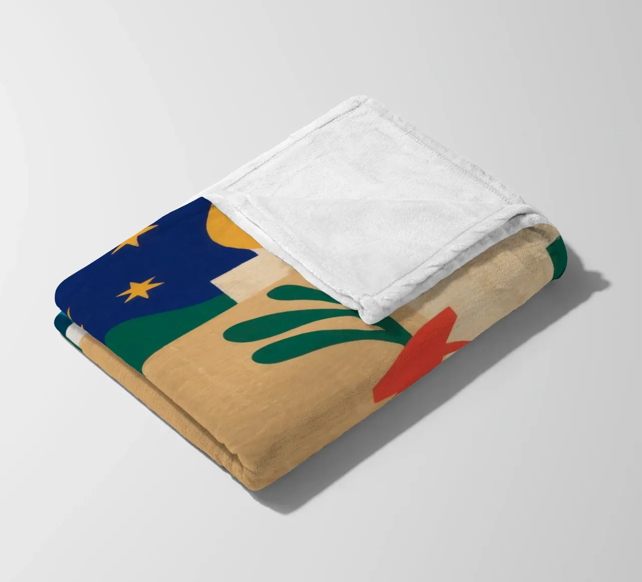 Scala celeste Boho coperta in pile da Dream Gesso