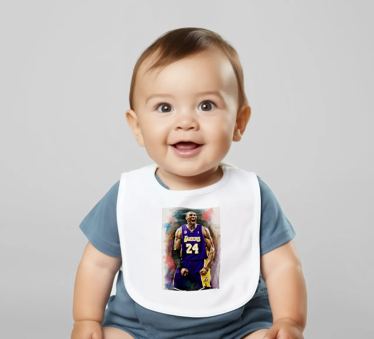 Kobe Bryant artwork bavaglino da Lembayung art