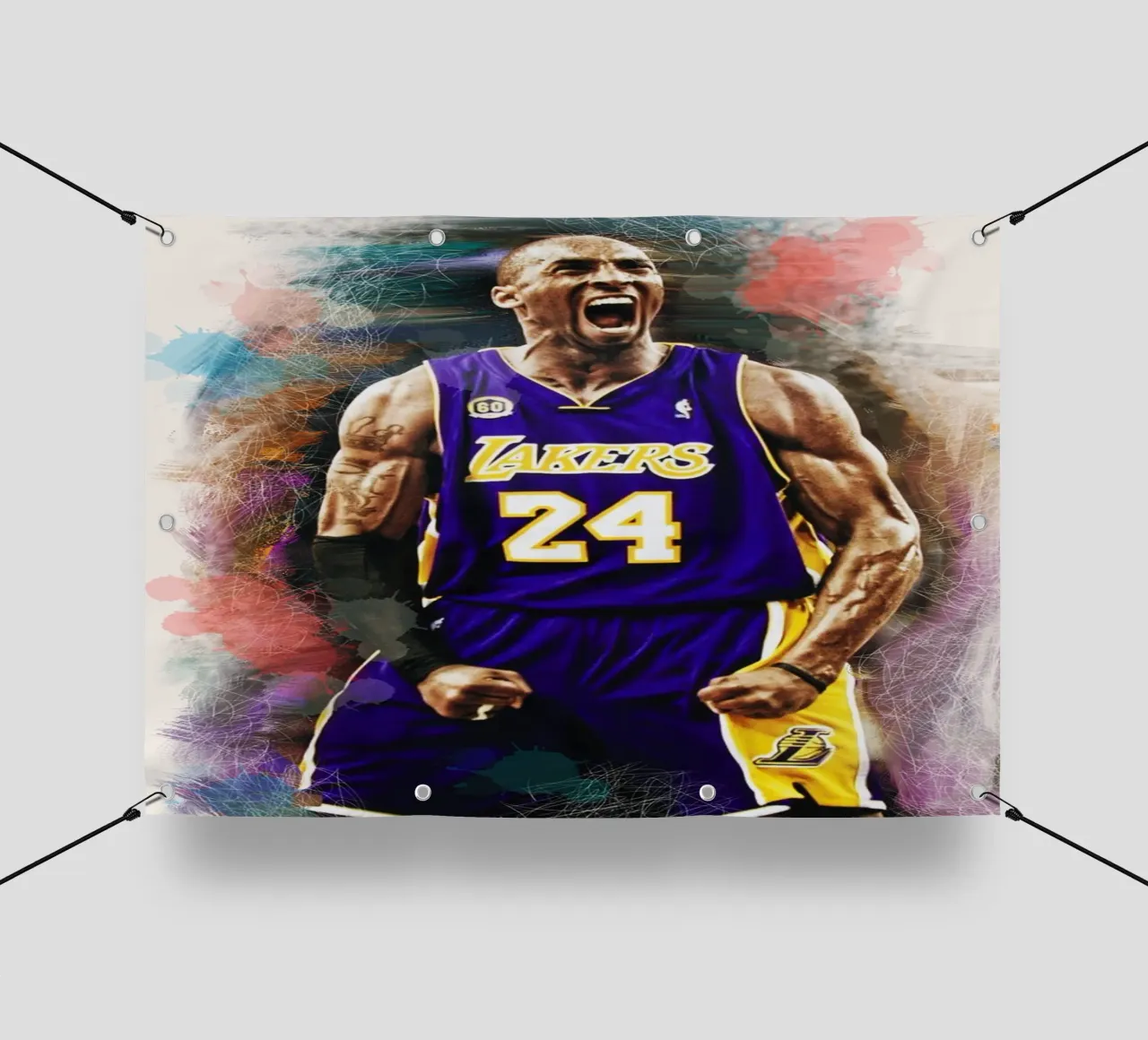 Kobe Bryant artwork telo in pvc da Lembayung art
