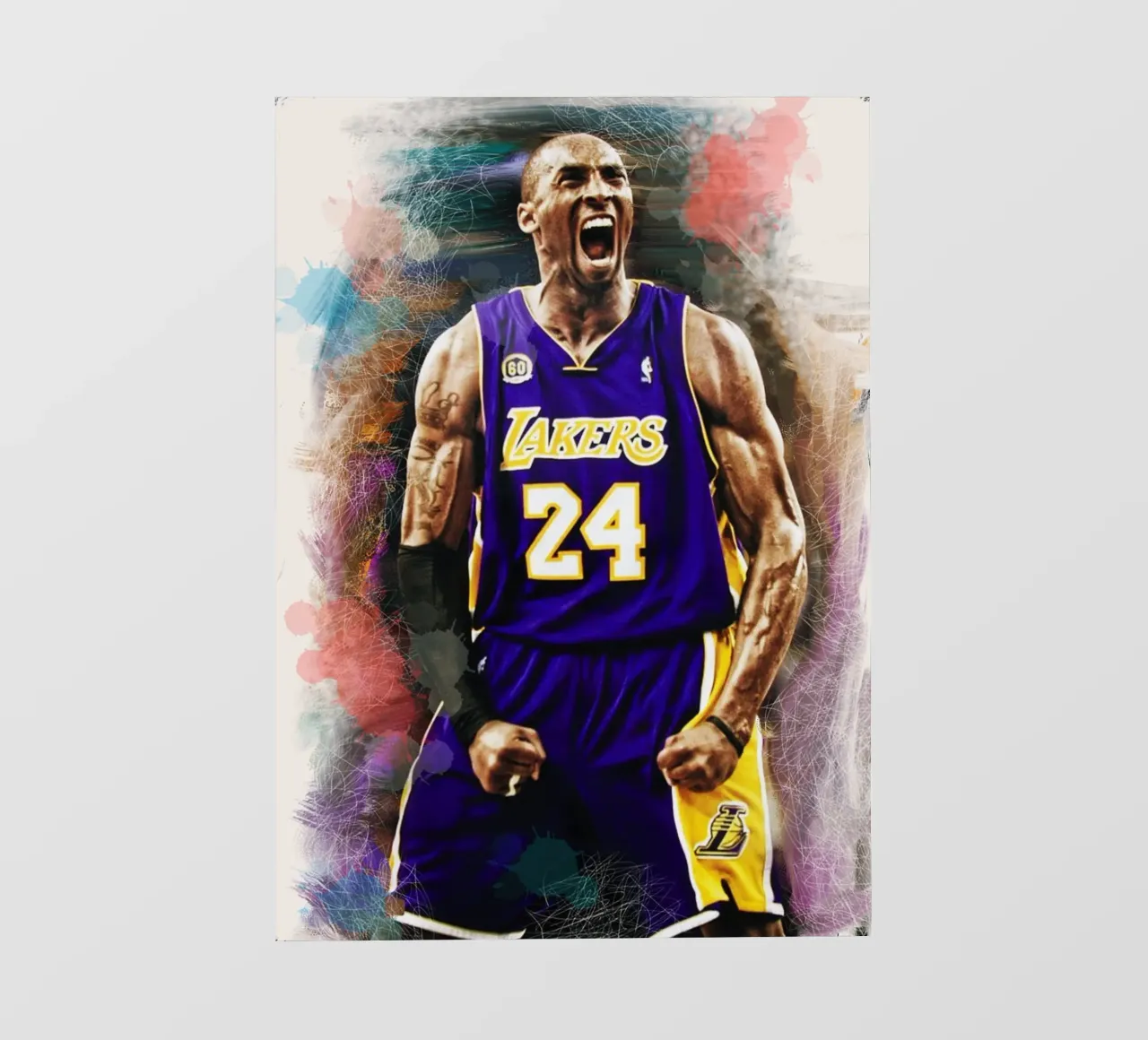 Kobe Bryant artwork telo in pvc da Lembayung art