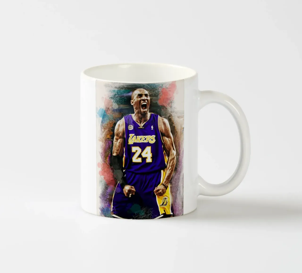 Kobe Bryant artwork tazza in ceramica da Lembayung art