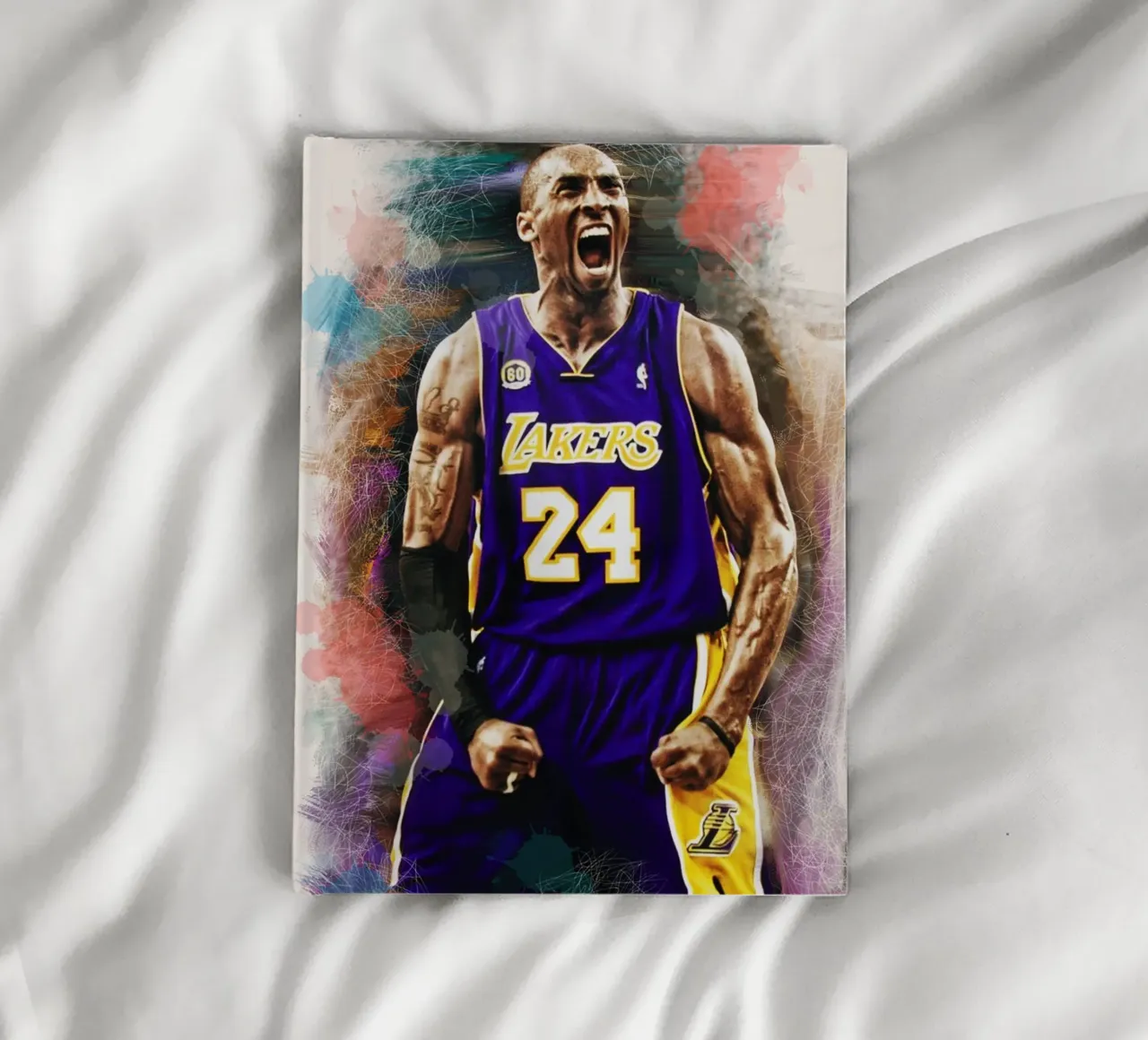 Kobe Bryant artwork notebook by Lembayung art
