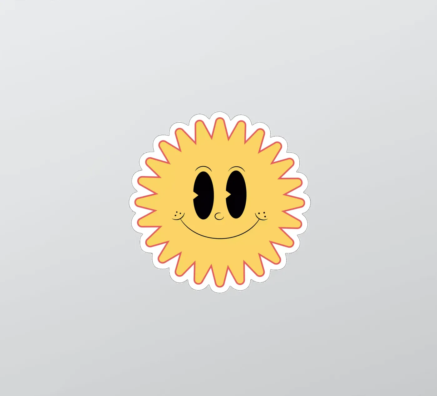 Sun sticker by Sticker King