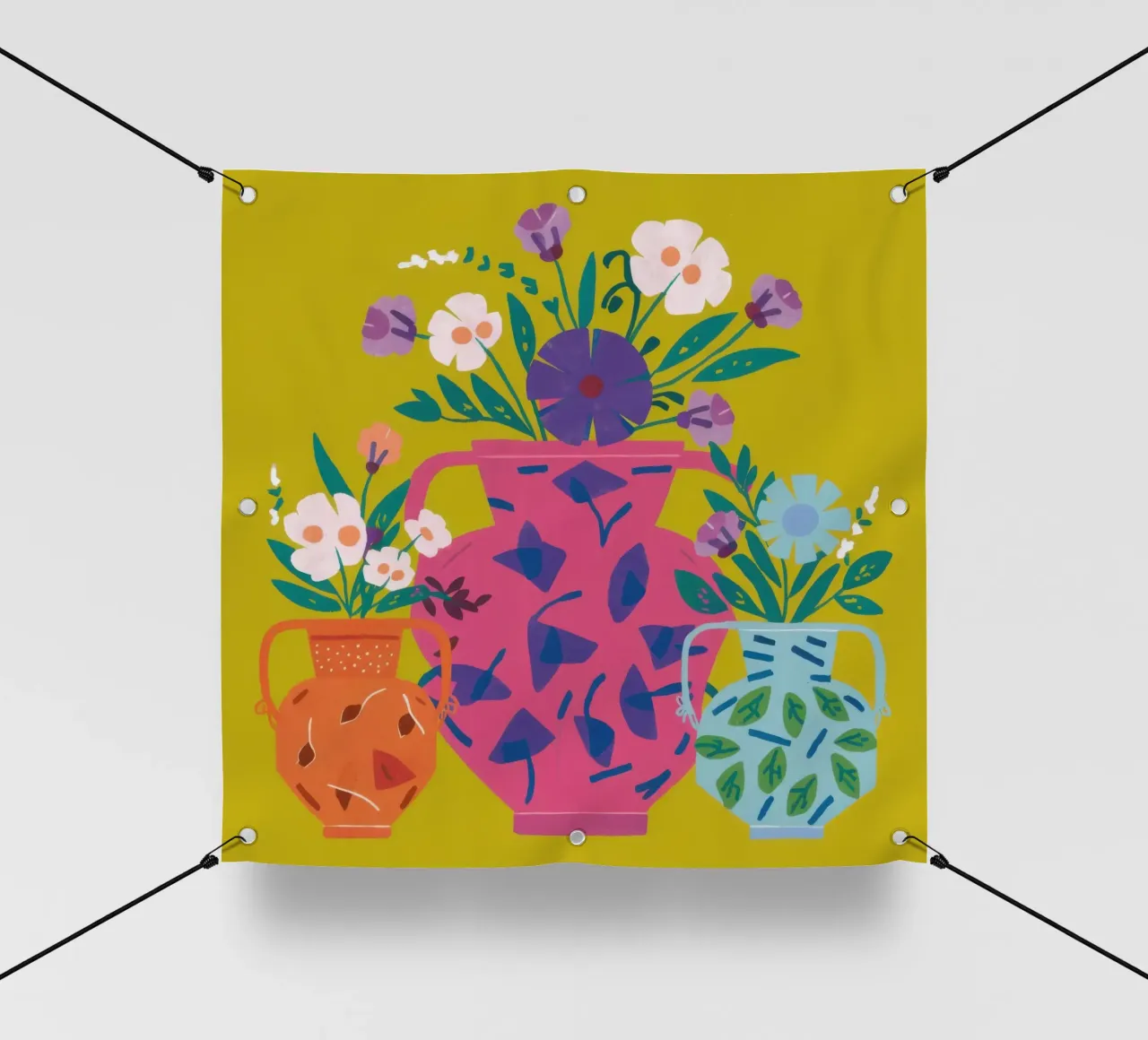 Bouquet di gioia telo in pvc da Flock Reverie