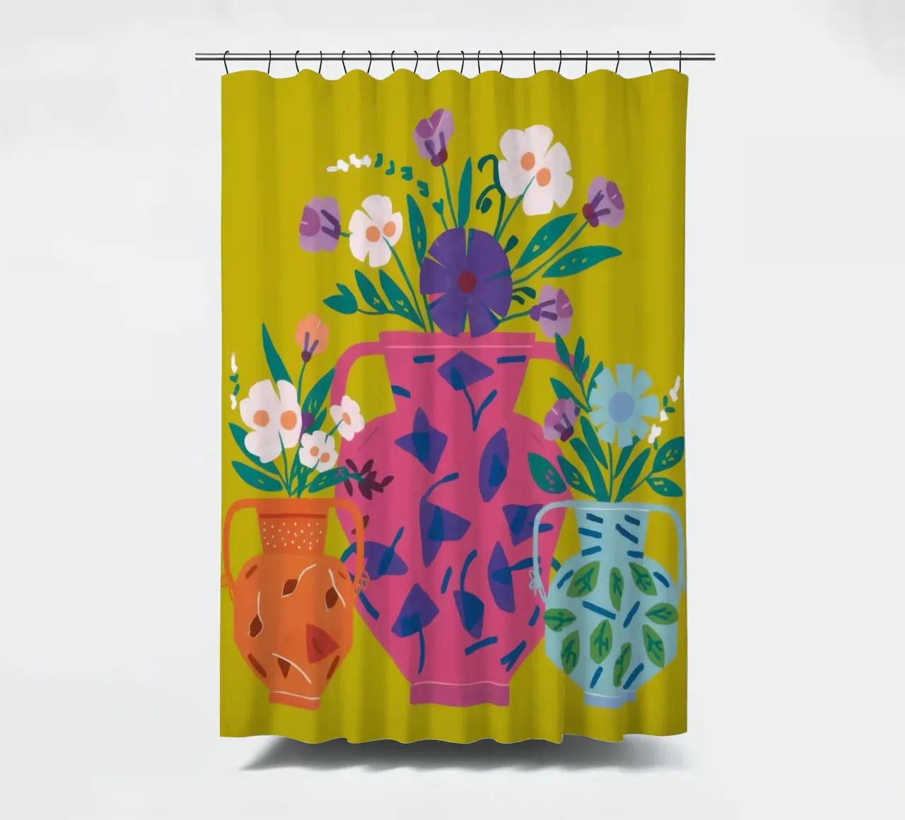Bouquet di gioia tenda da doccia da Flock Reverie