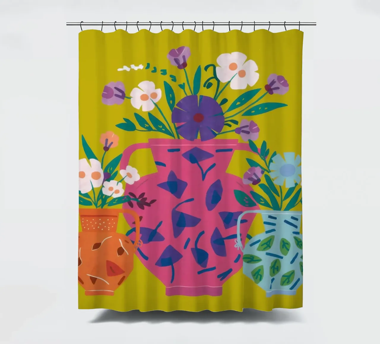 Bouquet di gioia tenda da doccia da Flock Reverie
