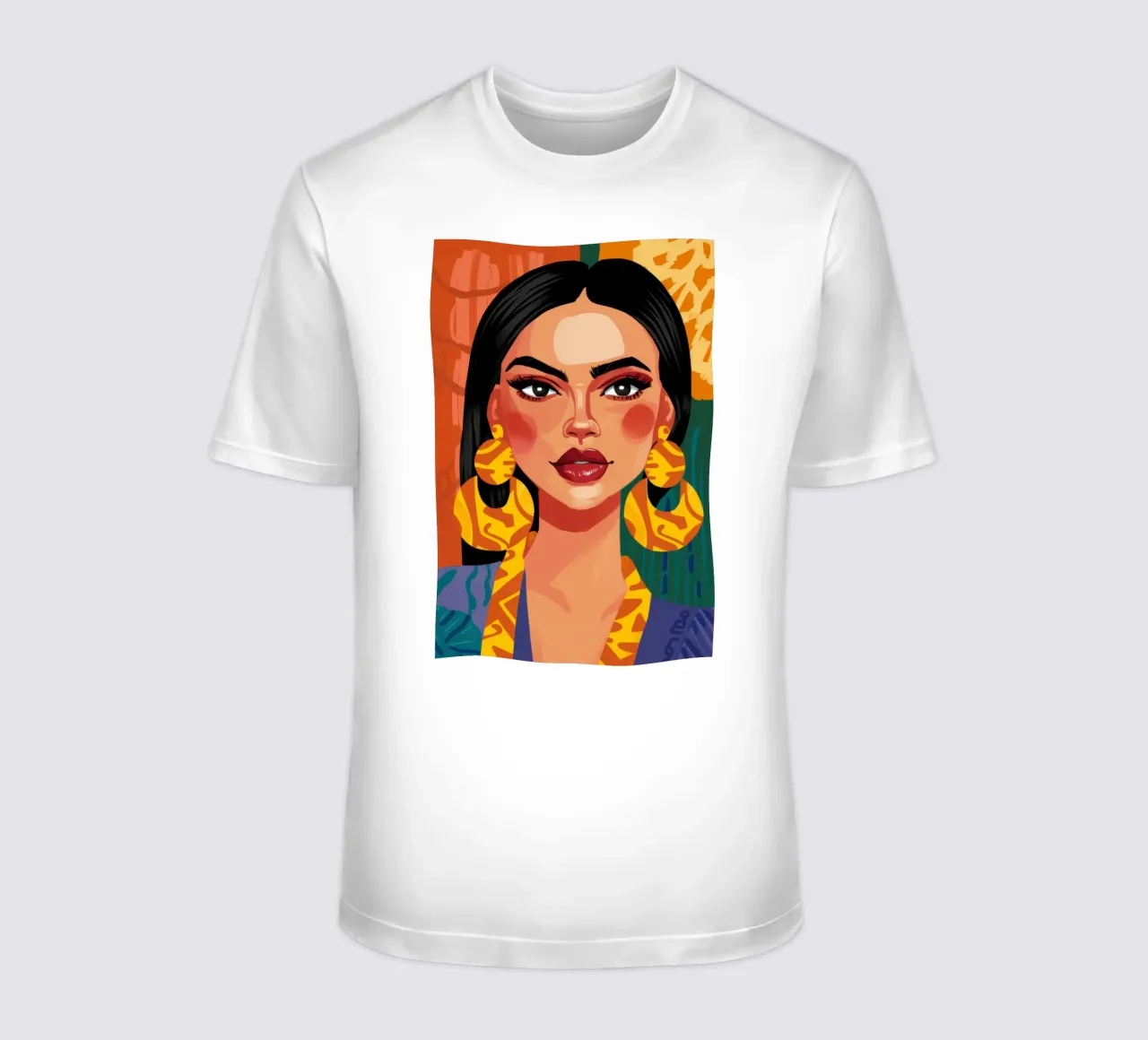 Fuoco dello sguardo dorato t-shirt da Dream Gesso