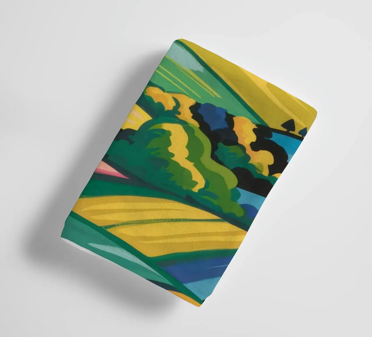 Tuscan SunDrenched Fields towel by Prism Ritual