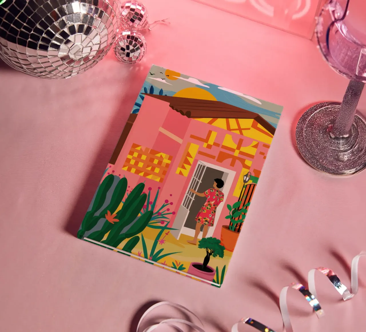 Il balcone rosa diario da Mythy Brush