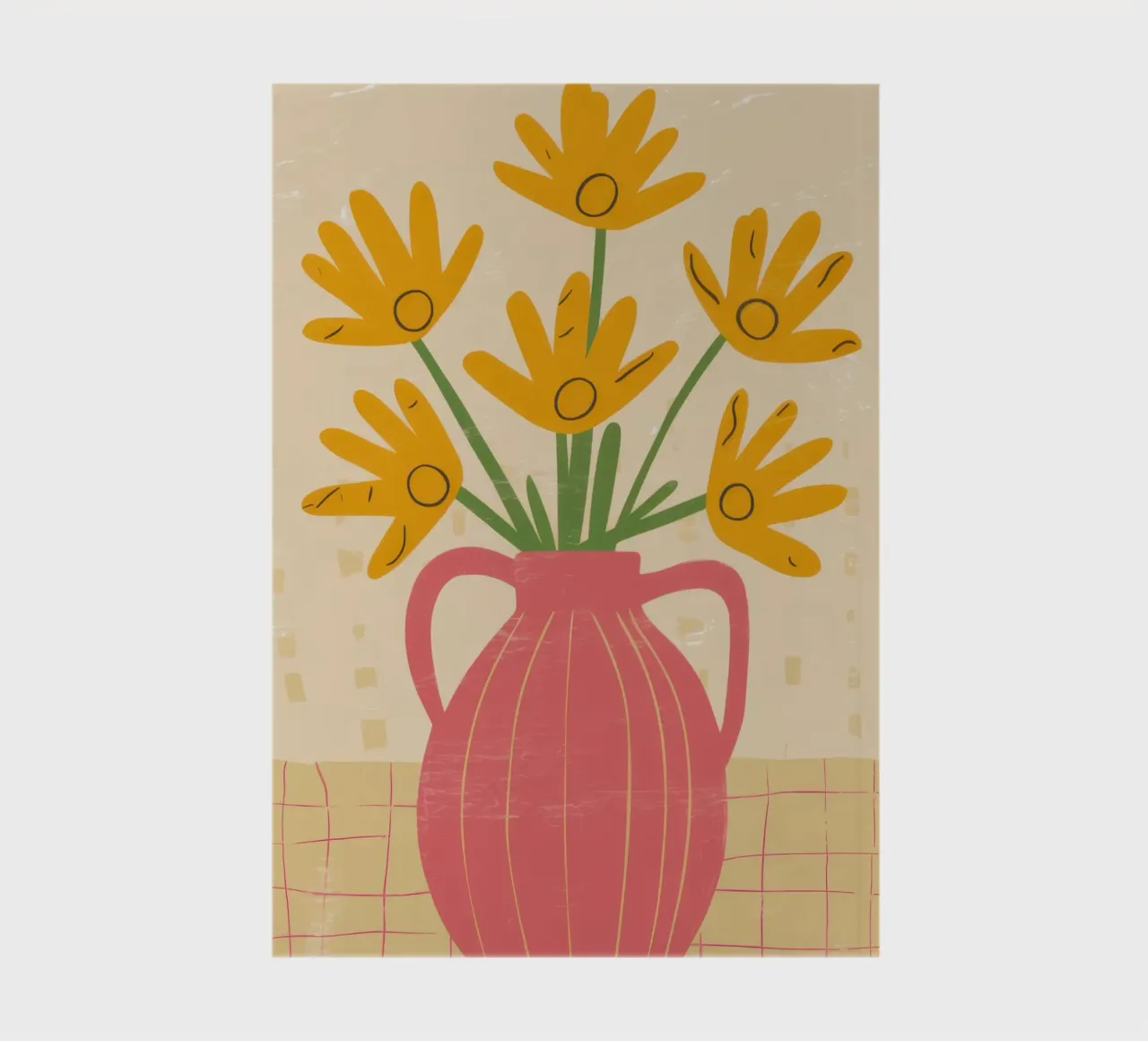 Roseate Daisy Dream notebook by Giant Foxs