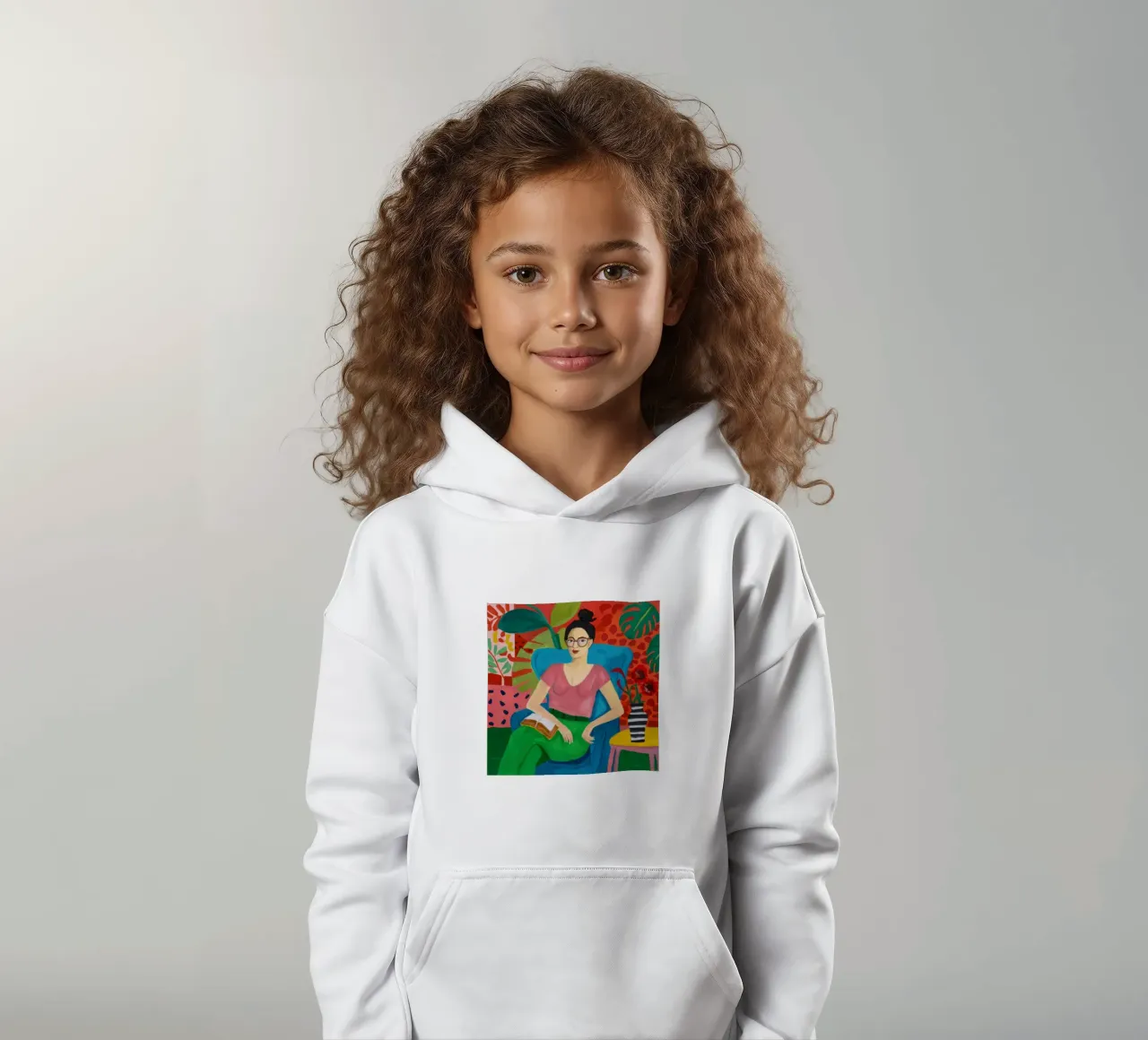 Studioso Jungle Repose felpa bambino con cappuccio da Dream Gesso