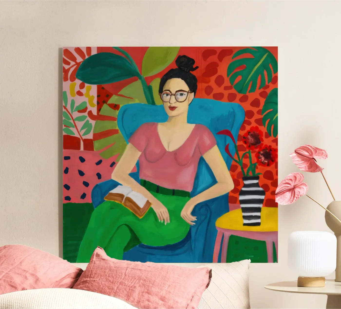 Scholar Jungle Repose plexiglass da Dream Gesso