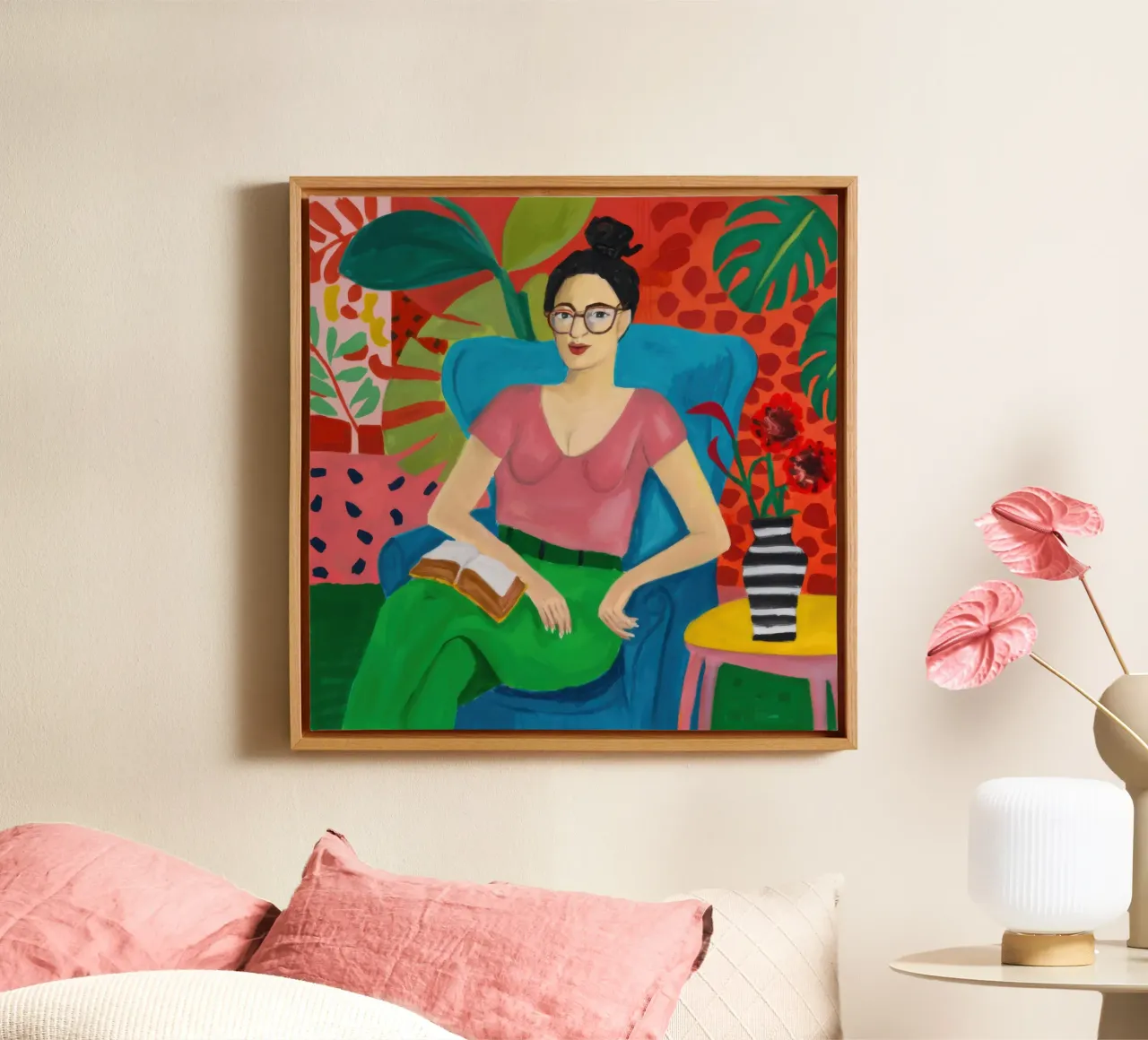 Geleerde Jungle Rust canvas van Dream Gesso