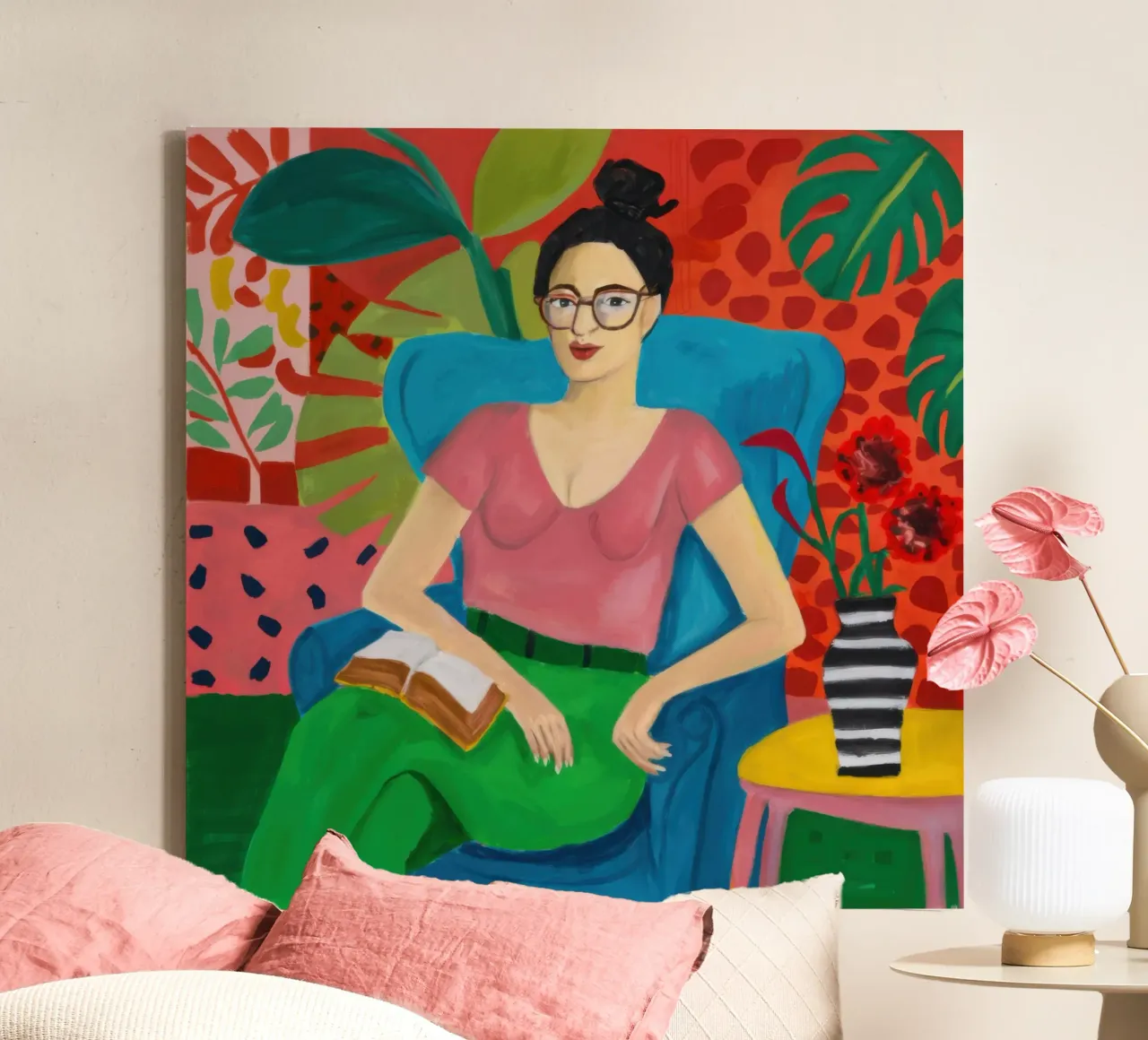 Geleerde Jungle Rust canvas van Dream Gesso