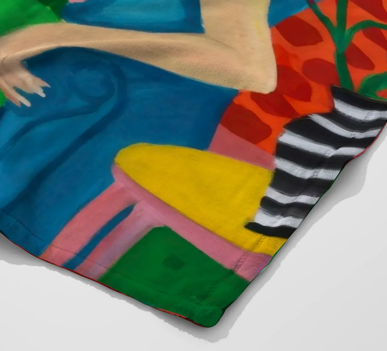 Studioso Jungle Repose coperta in pile da Dream Gesso