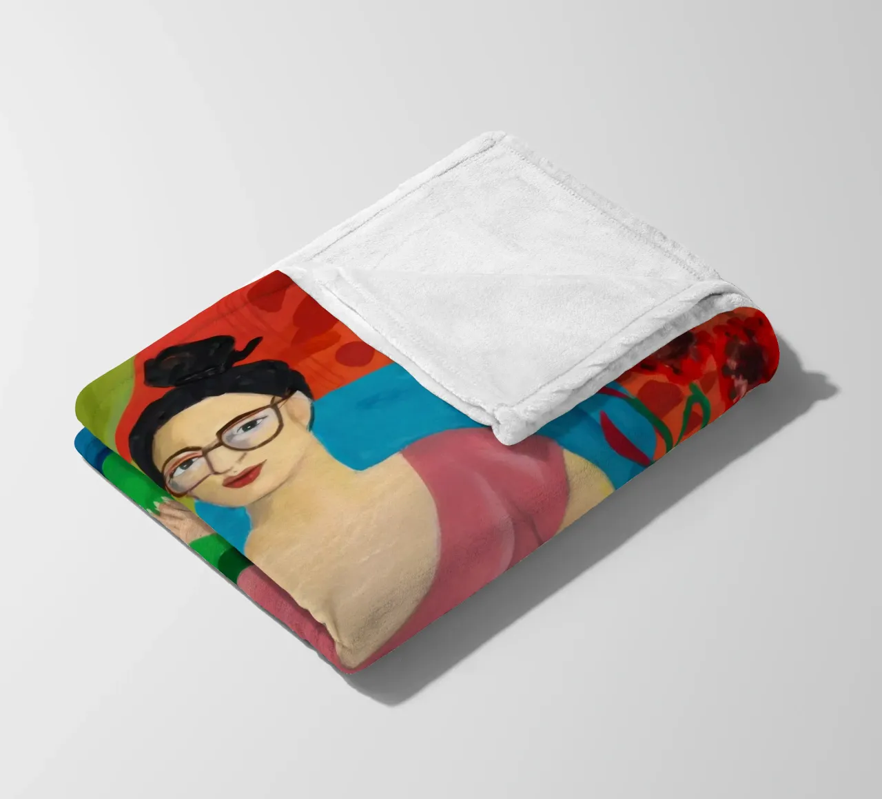 Studioso Jungle Repose coperta in pile da Dream Gesso