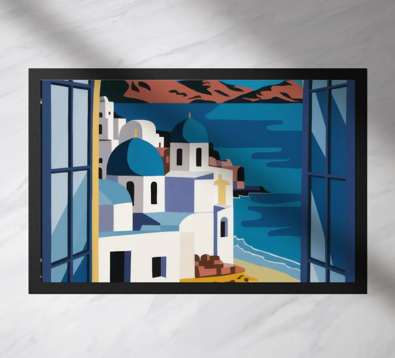 Santorini Azure Arch zerbino da Dream Gesso