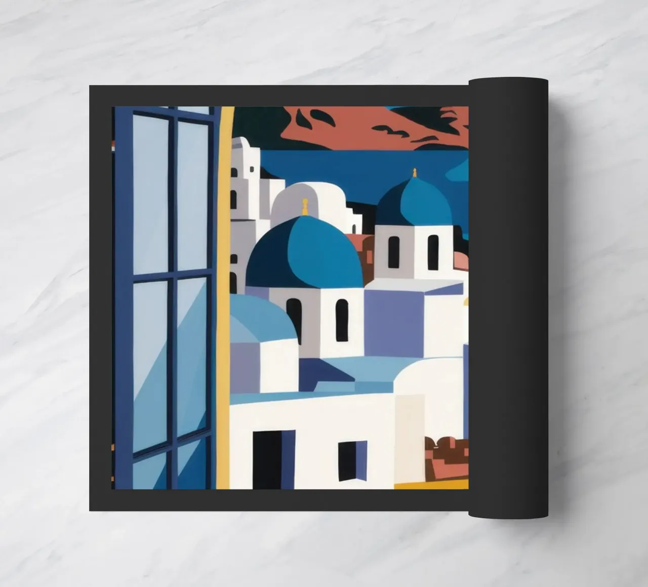 Santorini Azure Arch zerbino da Dream Gesso