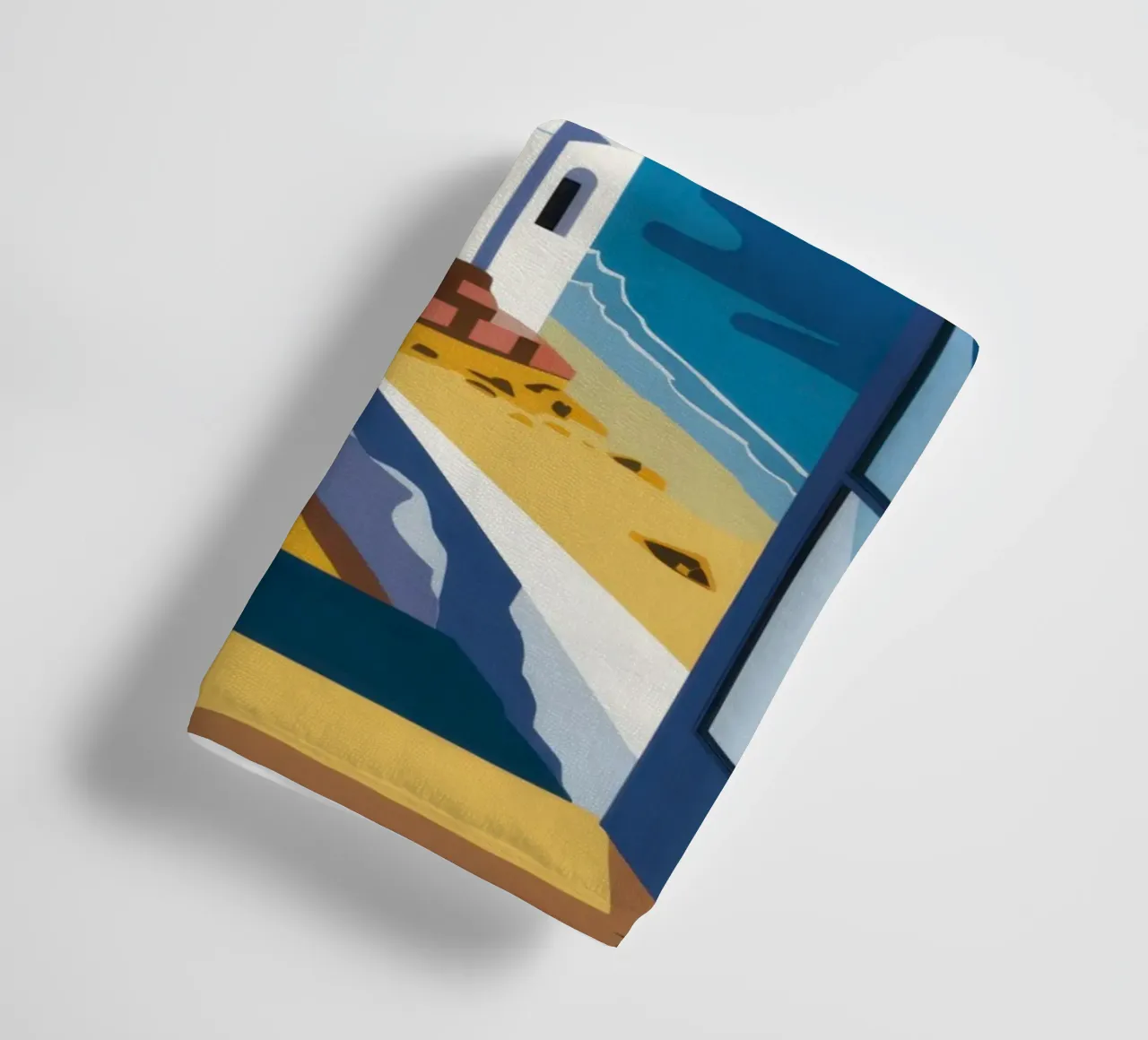 Santorini Azure Arch asciugamano da bagno da Dream Gesso