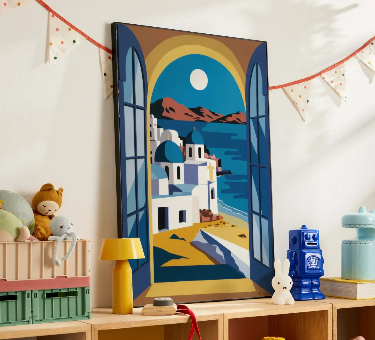 Santorini Azure Arch alluminio dibond da Dream Gesso