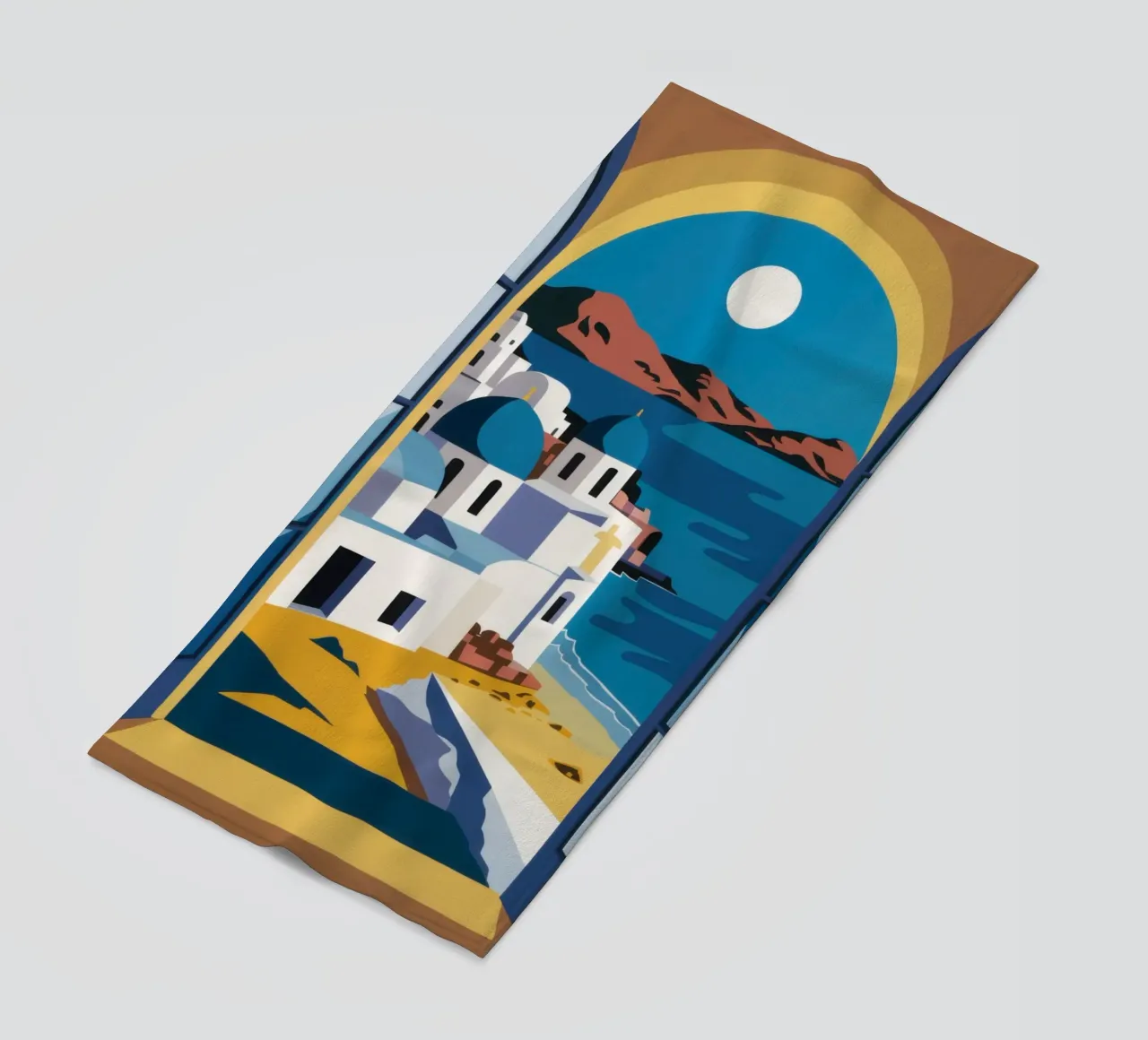 Santorini Azure Arch telo mare da Dream Gesso