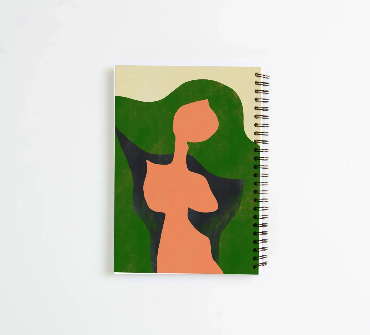 Minimal figure 03 spiral notebook by Little Dean