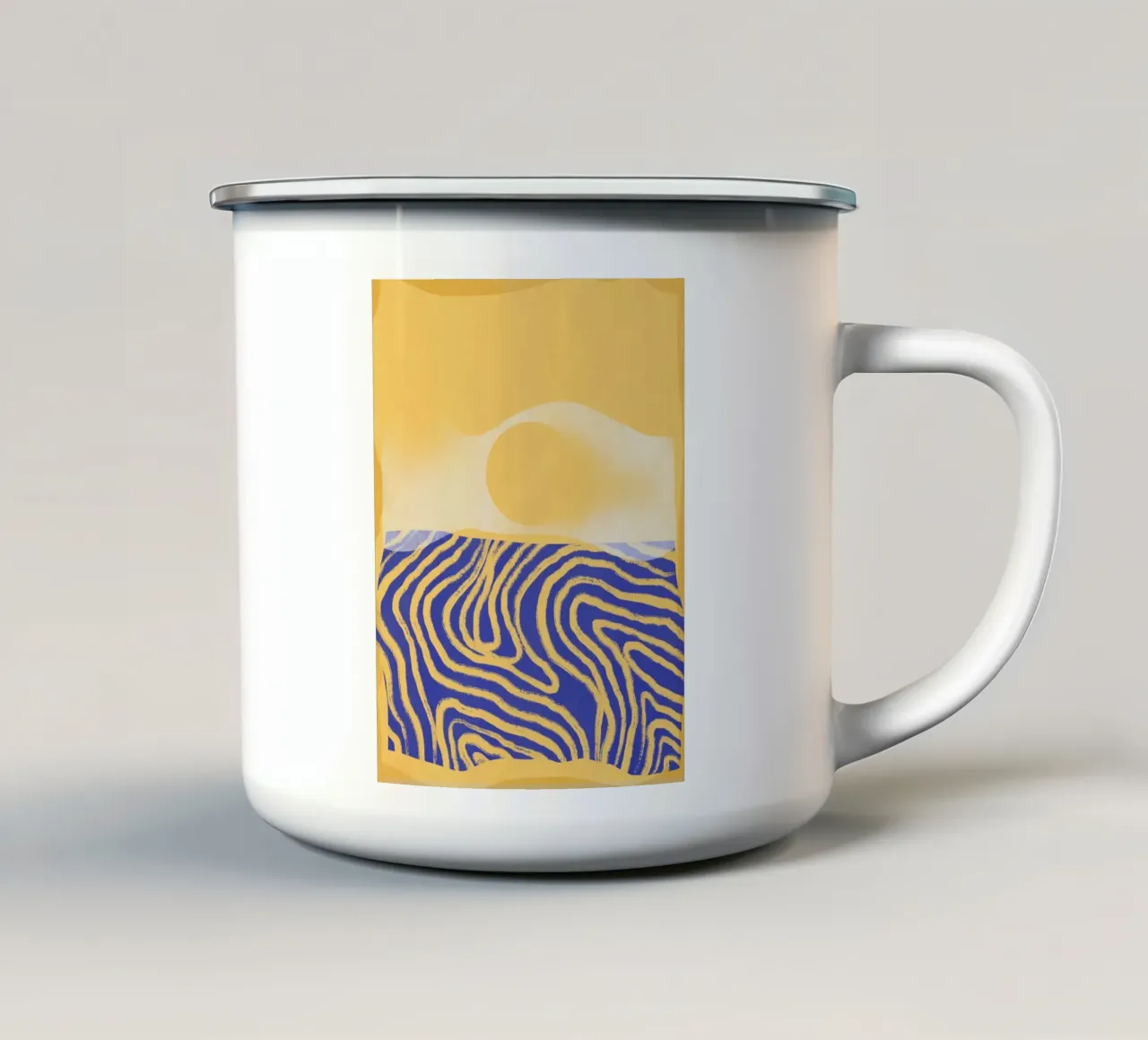 Orizzonte tazza in smalto da Little Dean