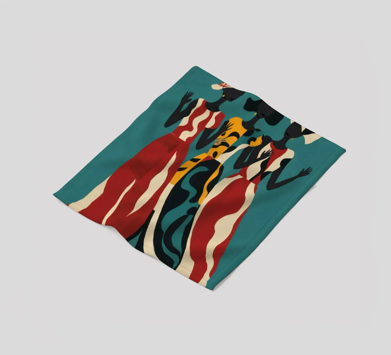Le tre muse coperta in pile da Ink Pulse