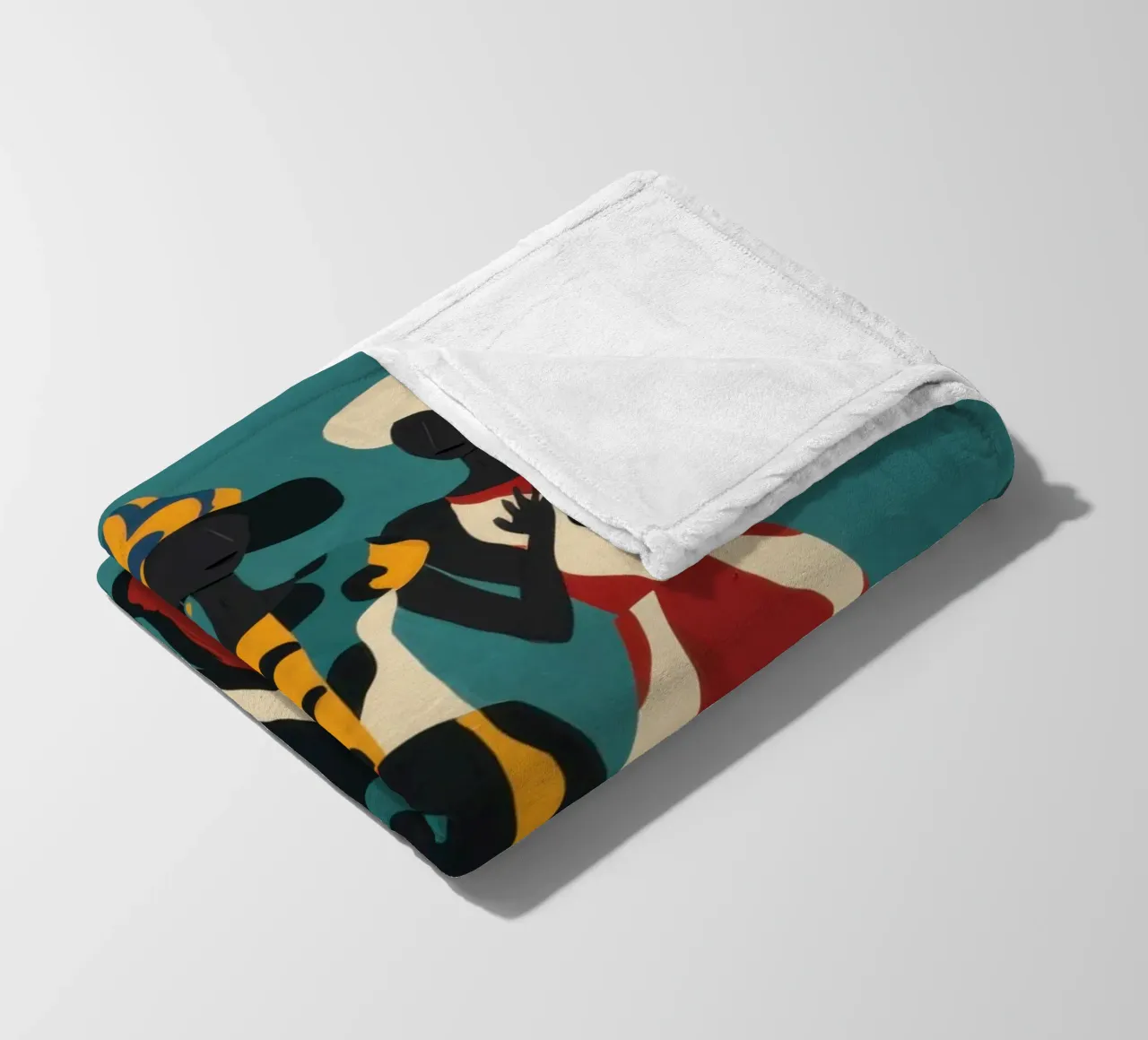 Le tre muse coperta in pile da Ink Pulse