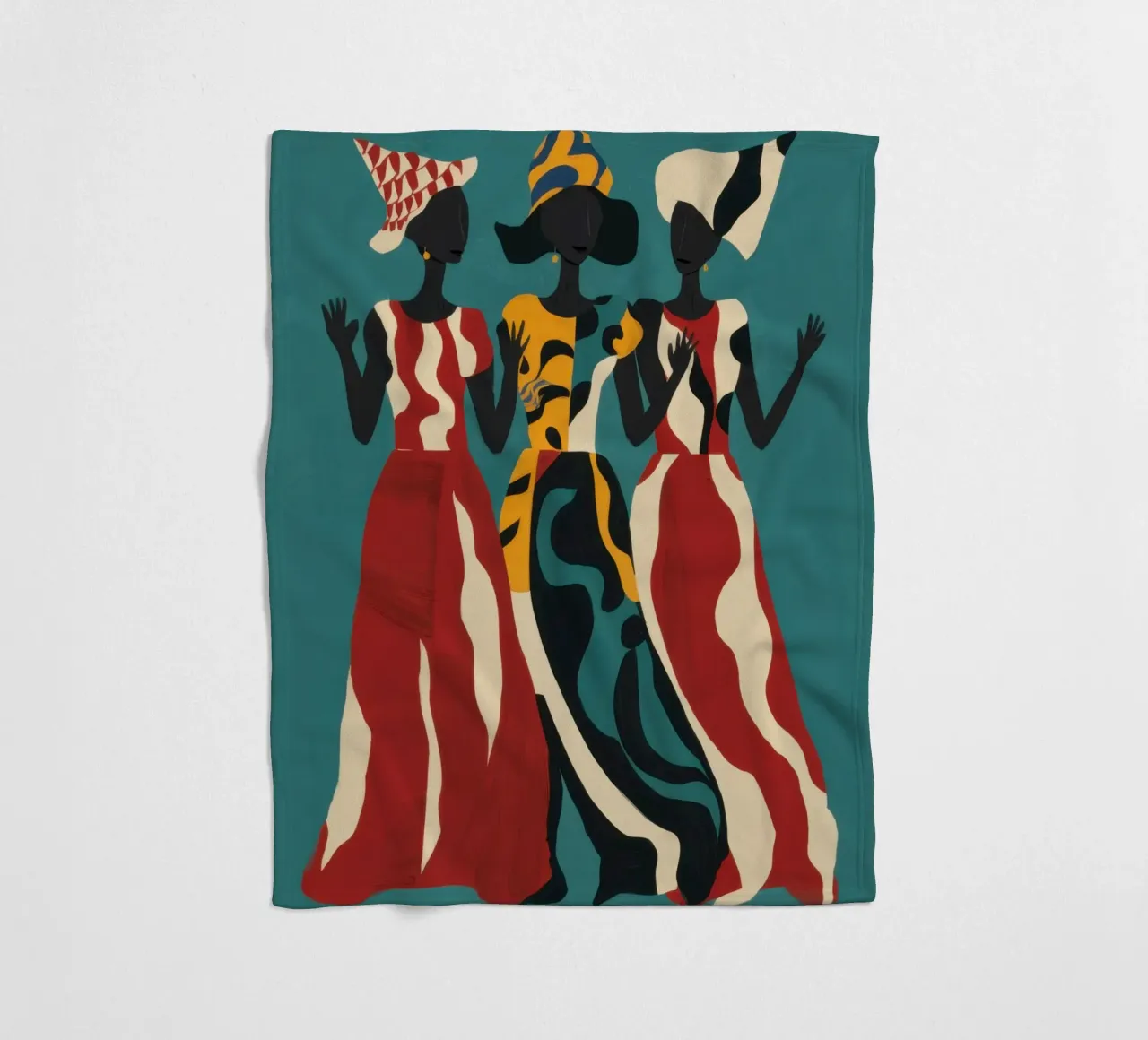 Le tre muse coperta in pile da Ink Pulse