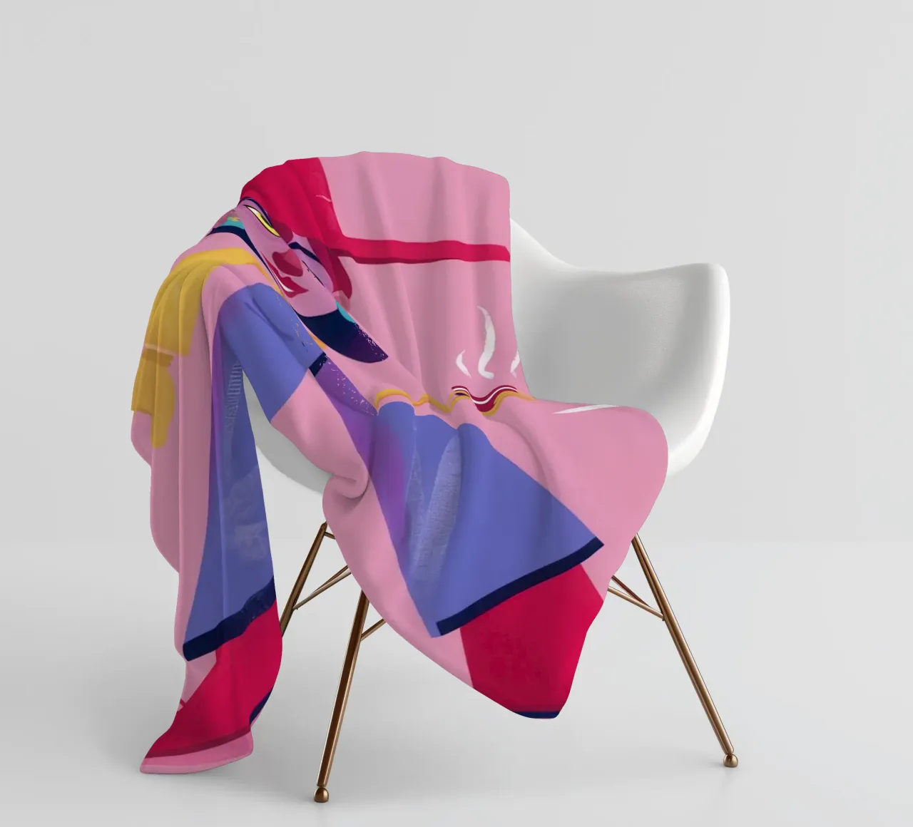 Impettiti con atteggiamento coperta in pile da Flock Reverie