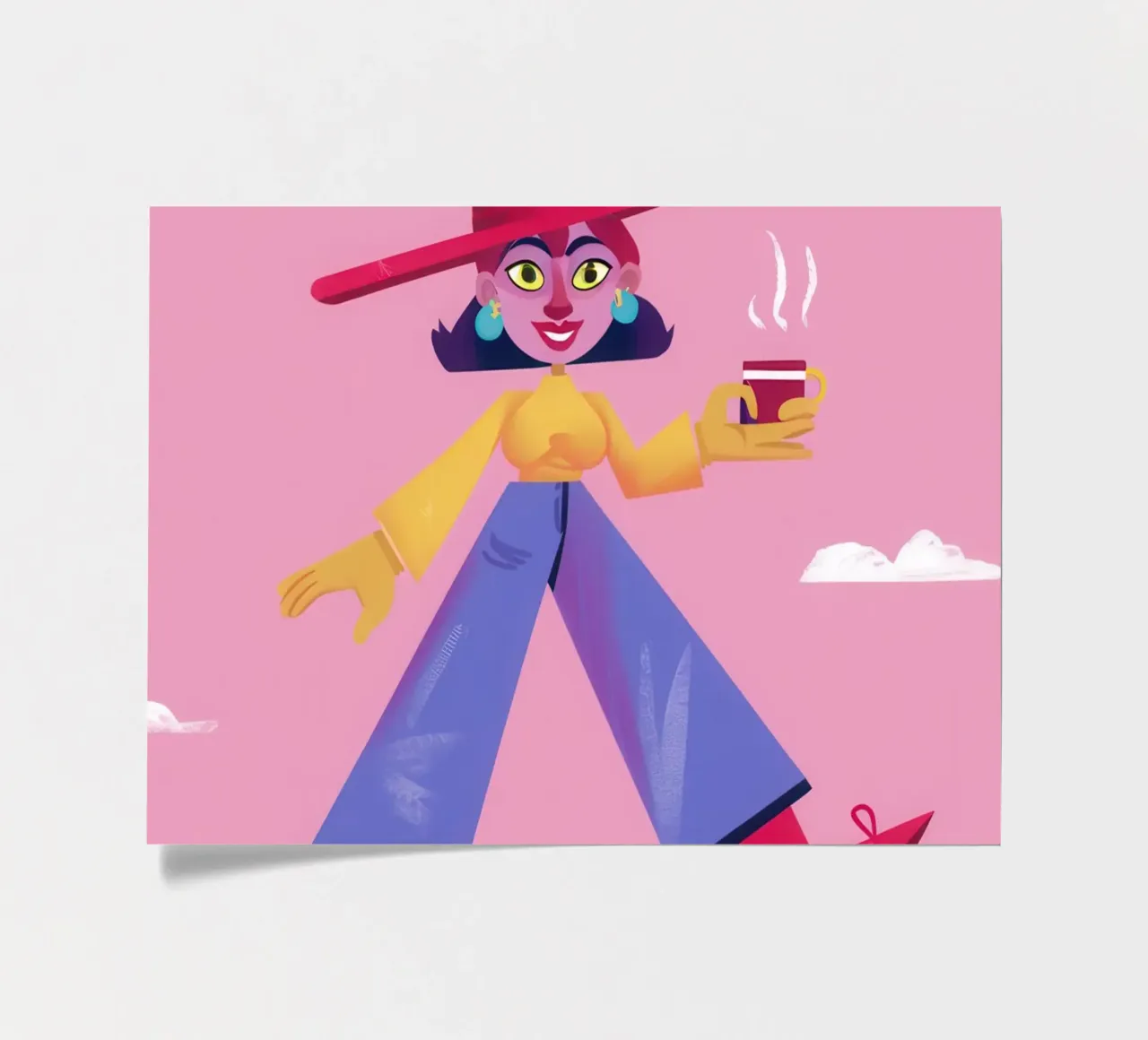 Strutting with Attitude sticker sheet by Flock Reverie