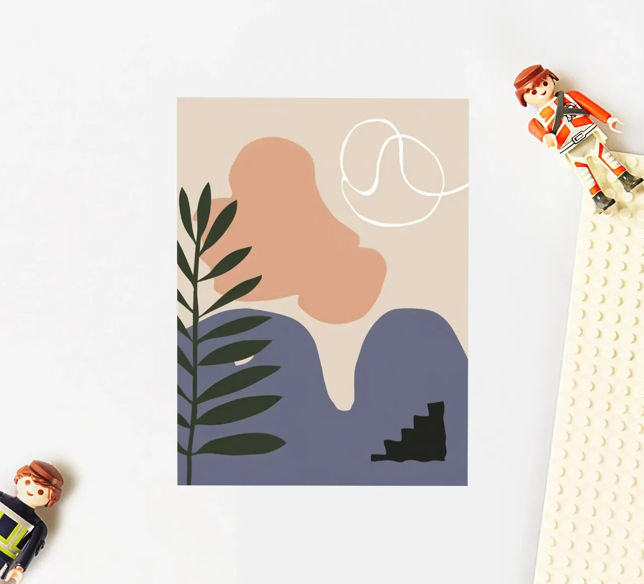 Beige Botanical Calm sticker by Prism Ritual