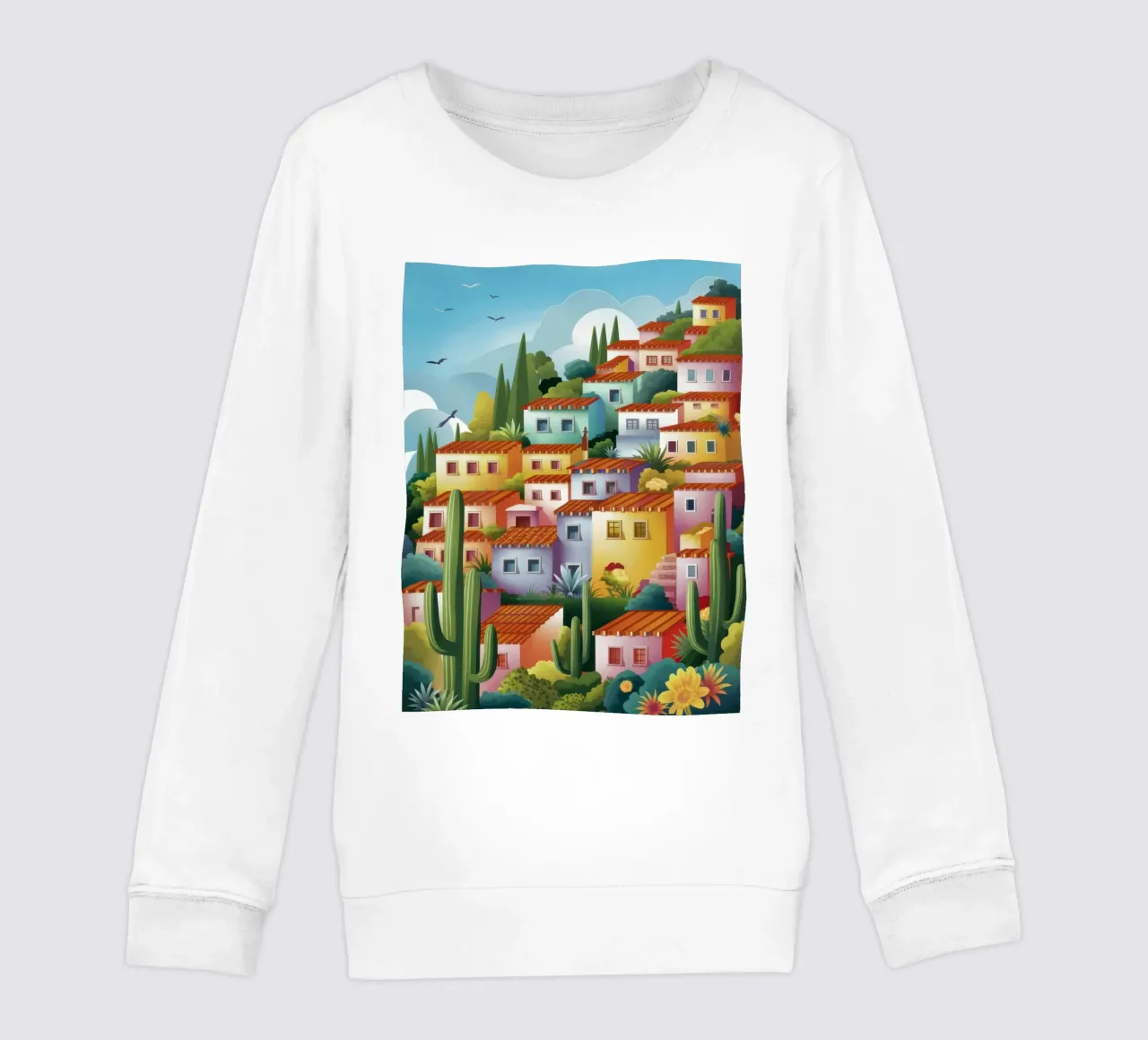Hillside Terracotta Cascade felpa bambino da Dream Gesso
