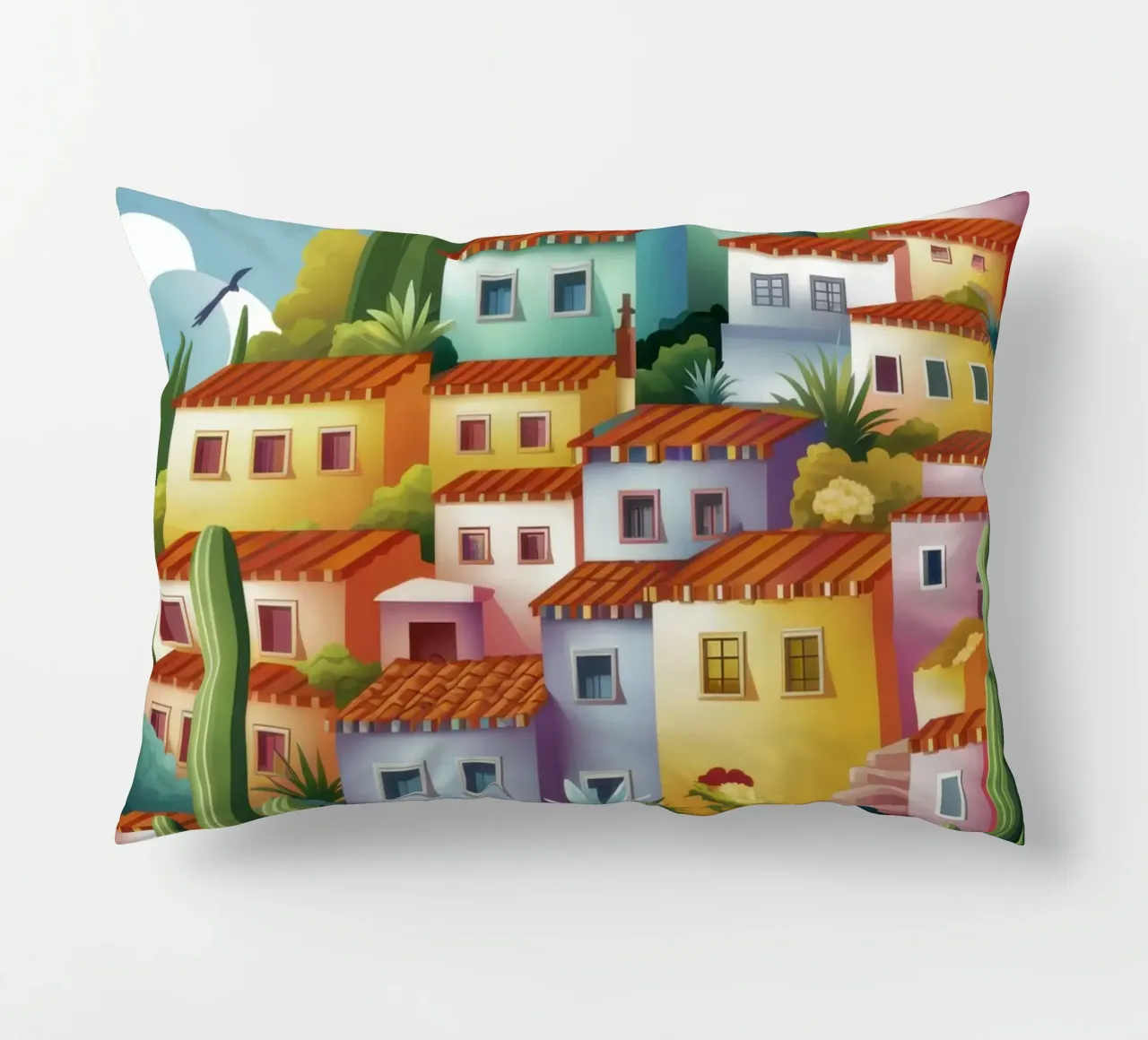 Hillside Terracotta Cascade cuscino da Dream Gesso