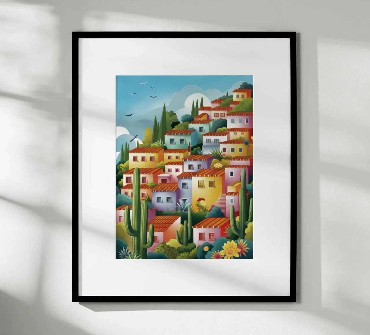 Hillside Terracotta Cascade carta hahnemühle da Dream Gesso