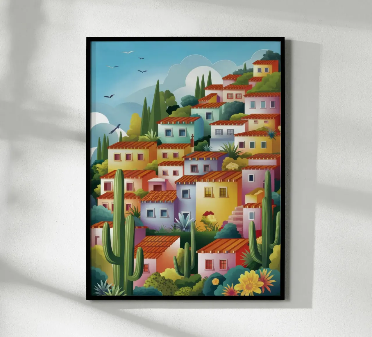 Hillside Terracotta Cascade carta hahnemühle da Dream Gesso