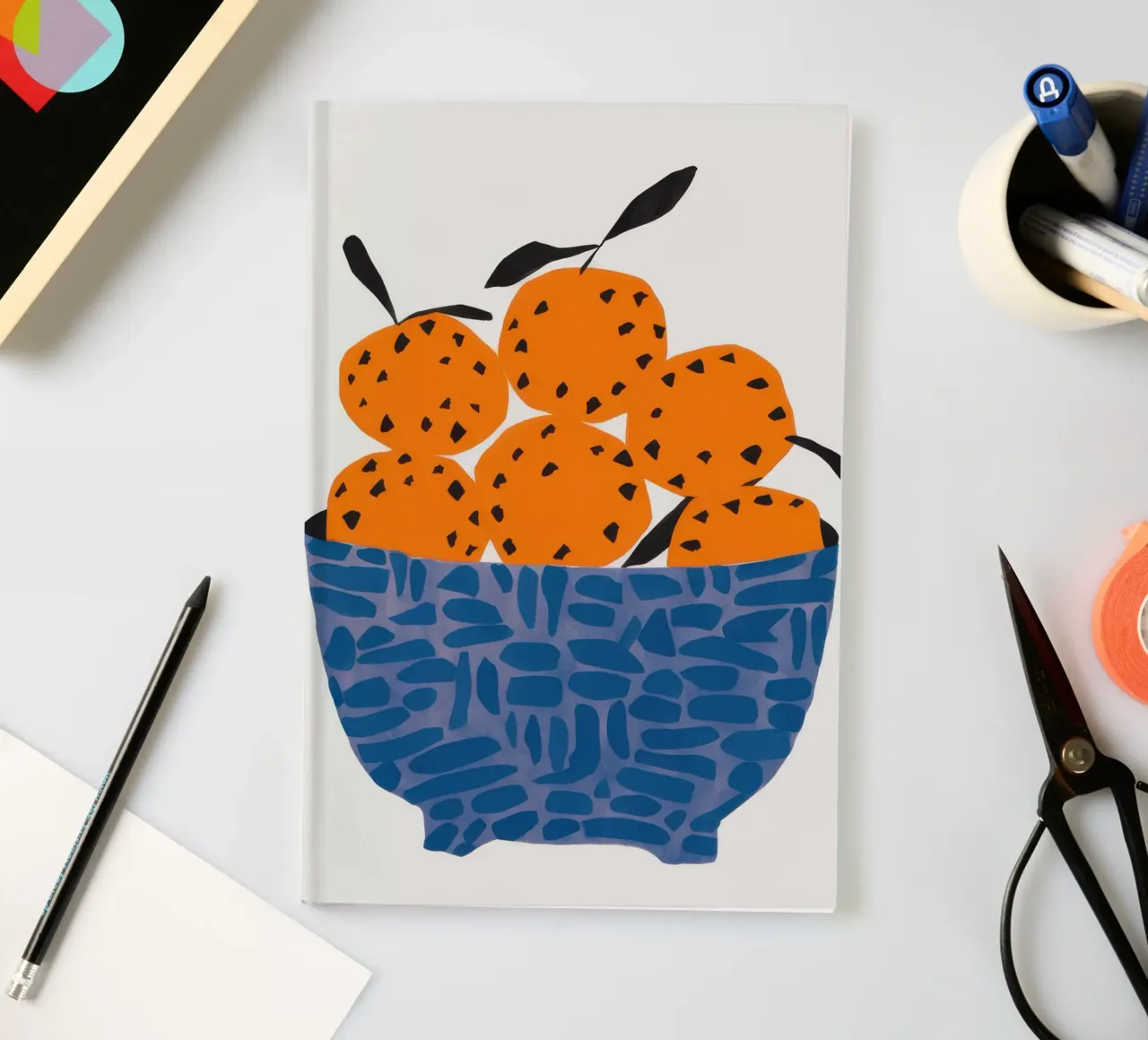 Grappe d'agrumes céruléenne carnet de notes de Giant Foxs