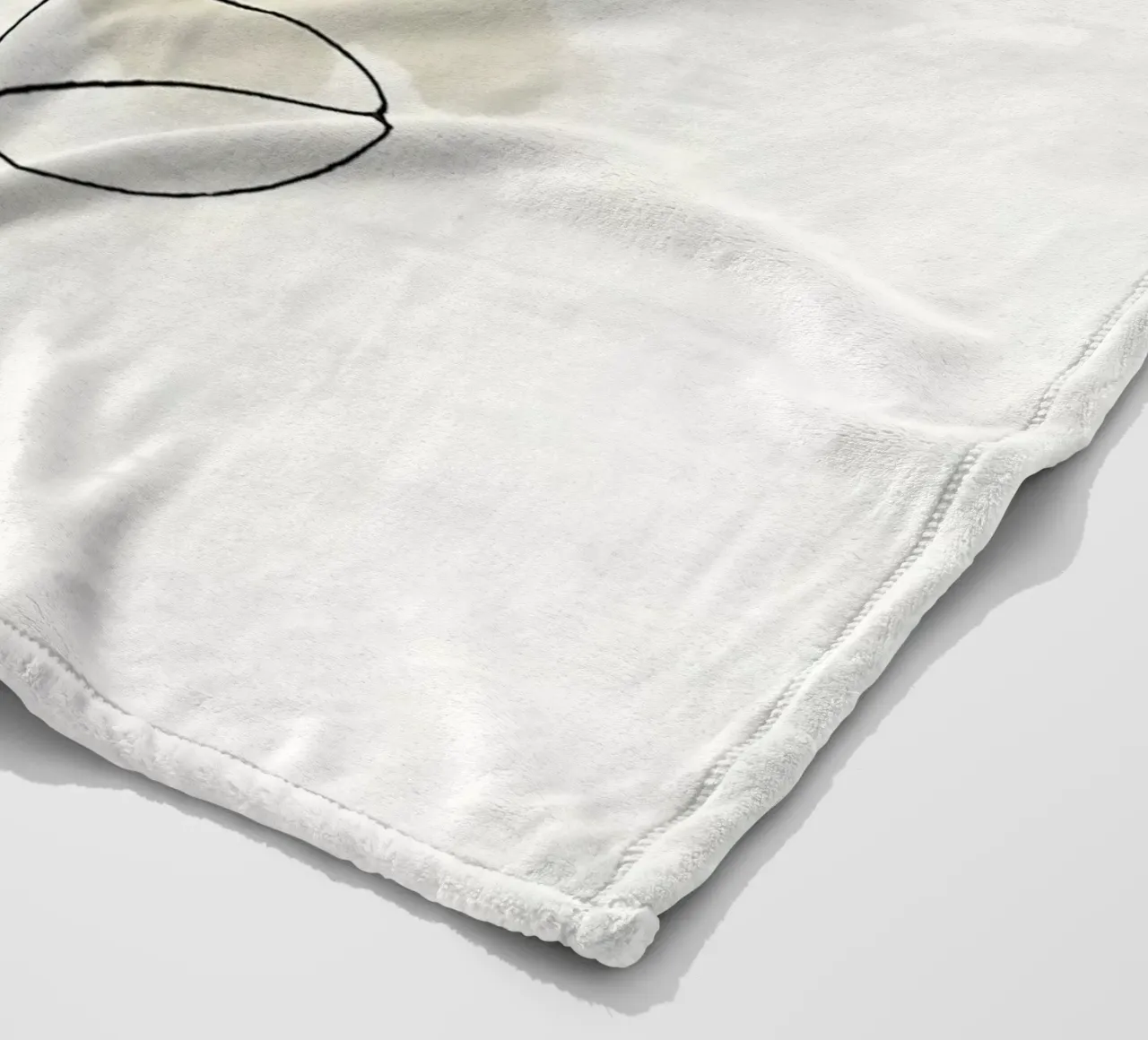 Sussurri della natura - Line art botaniche minimaliste coperta in pile da Graceful Desine