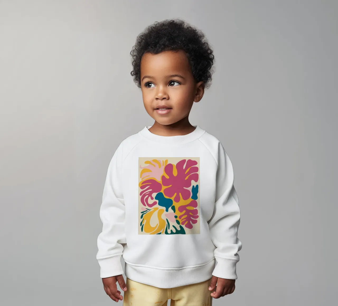 Forme fluide cromatiche felpa neonato da Prism Ritual