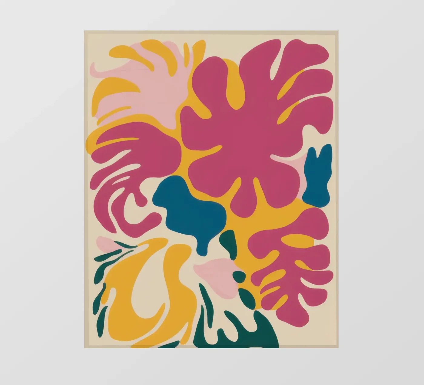 Chromatic Fluid Forms carta da parati fotografica da Prism Ritual