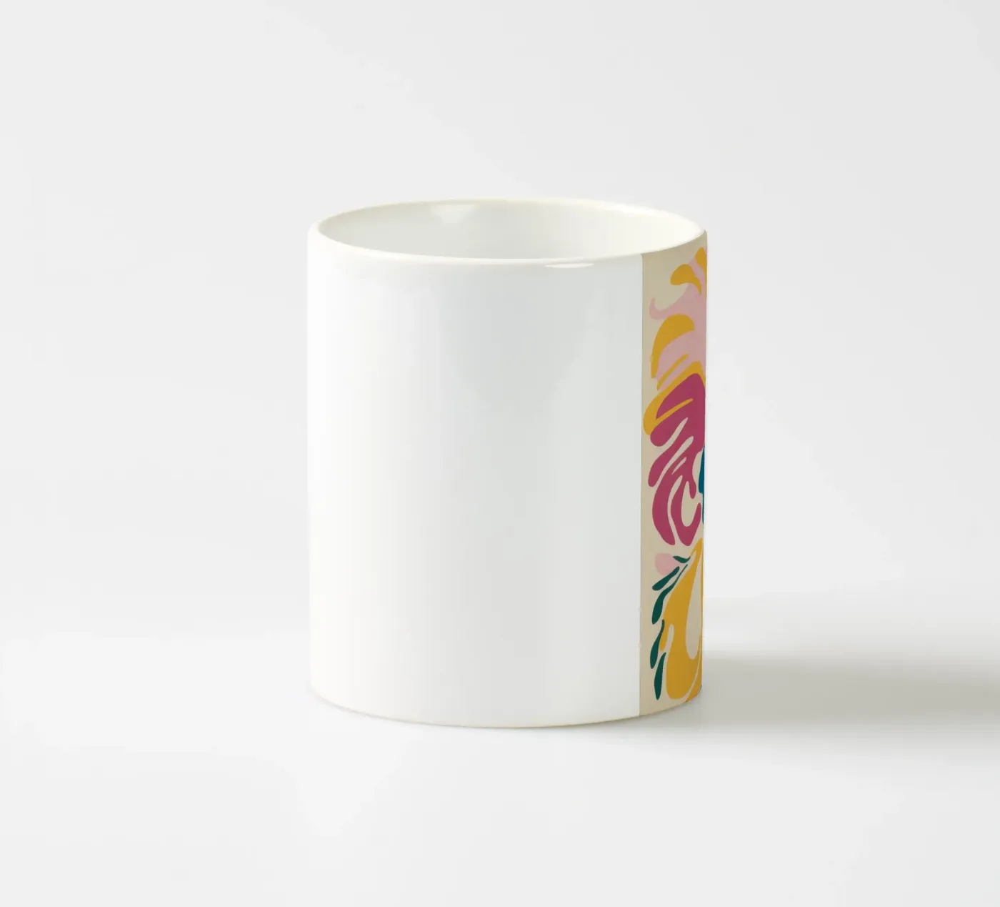 Chromatic Fluid Forms Keramik Tasse von Prism Ritual