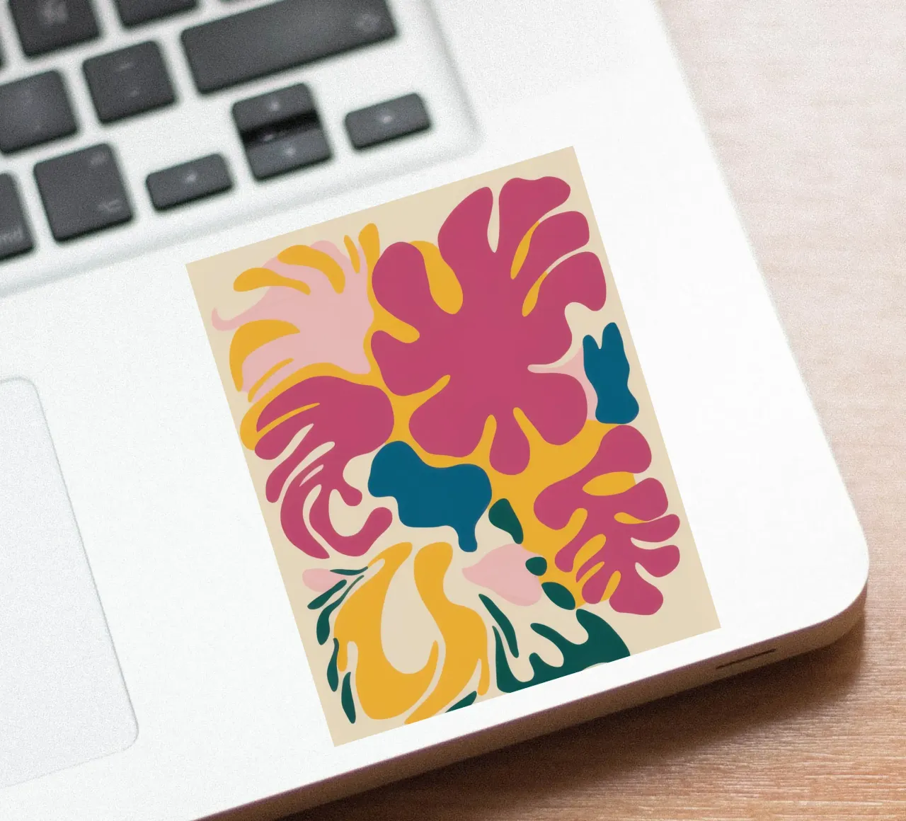 Chromatic Fluid Forms sticker by Prism Ritual